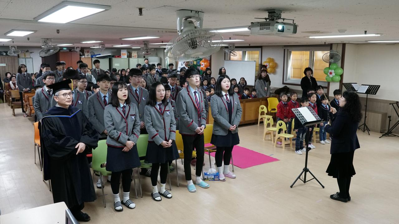 전주기독교대안학교-비전학교2017졸업진급예배43